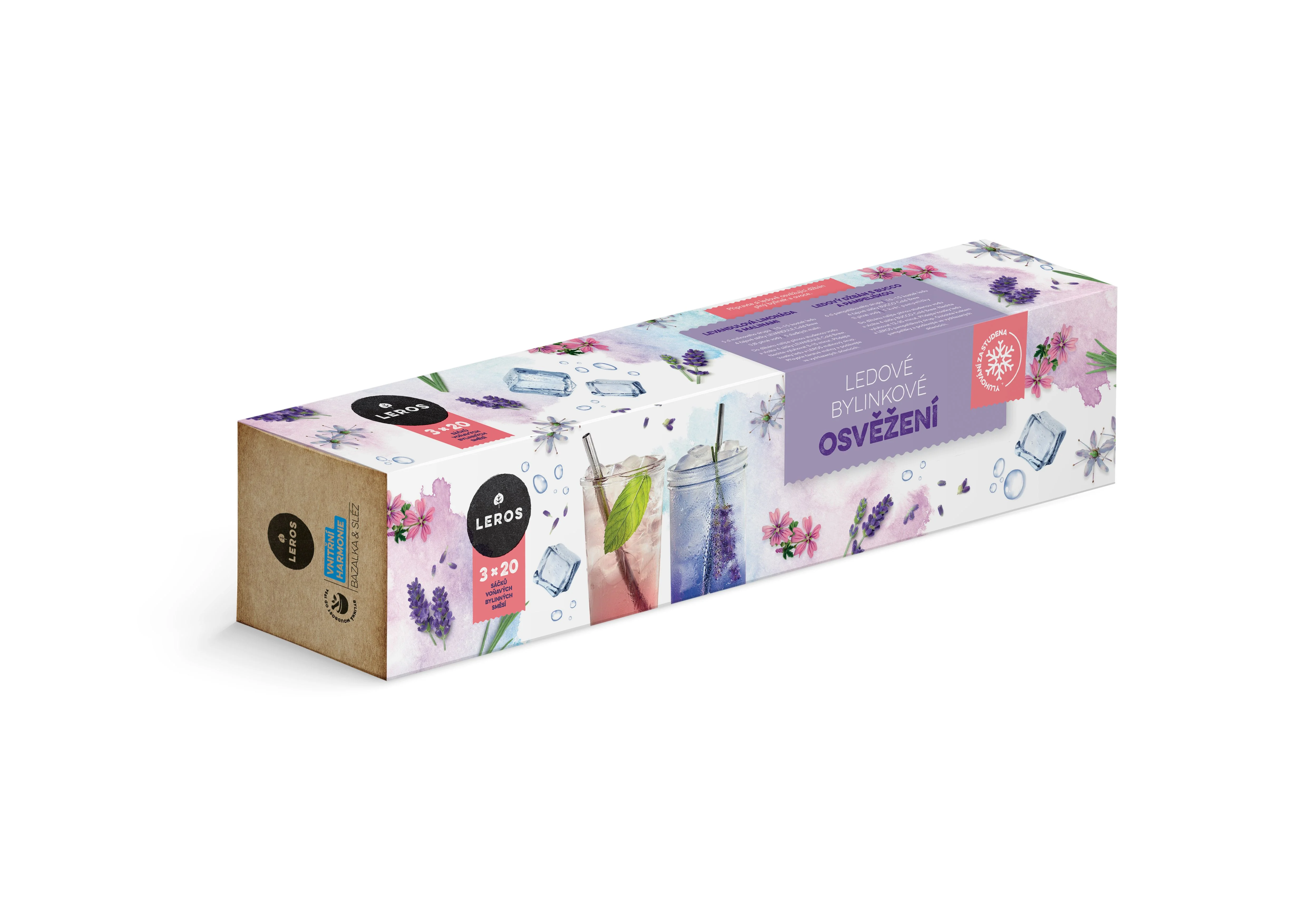 Leros Ľadové Bylinkové Osvieženie 1×1 set, zmes