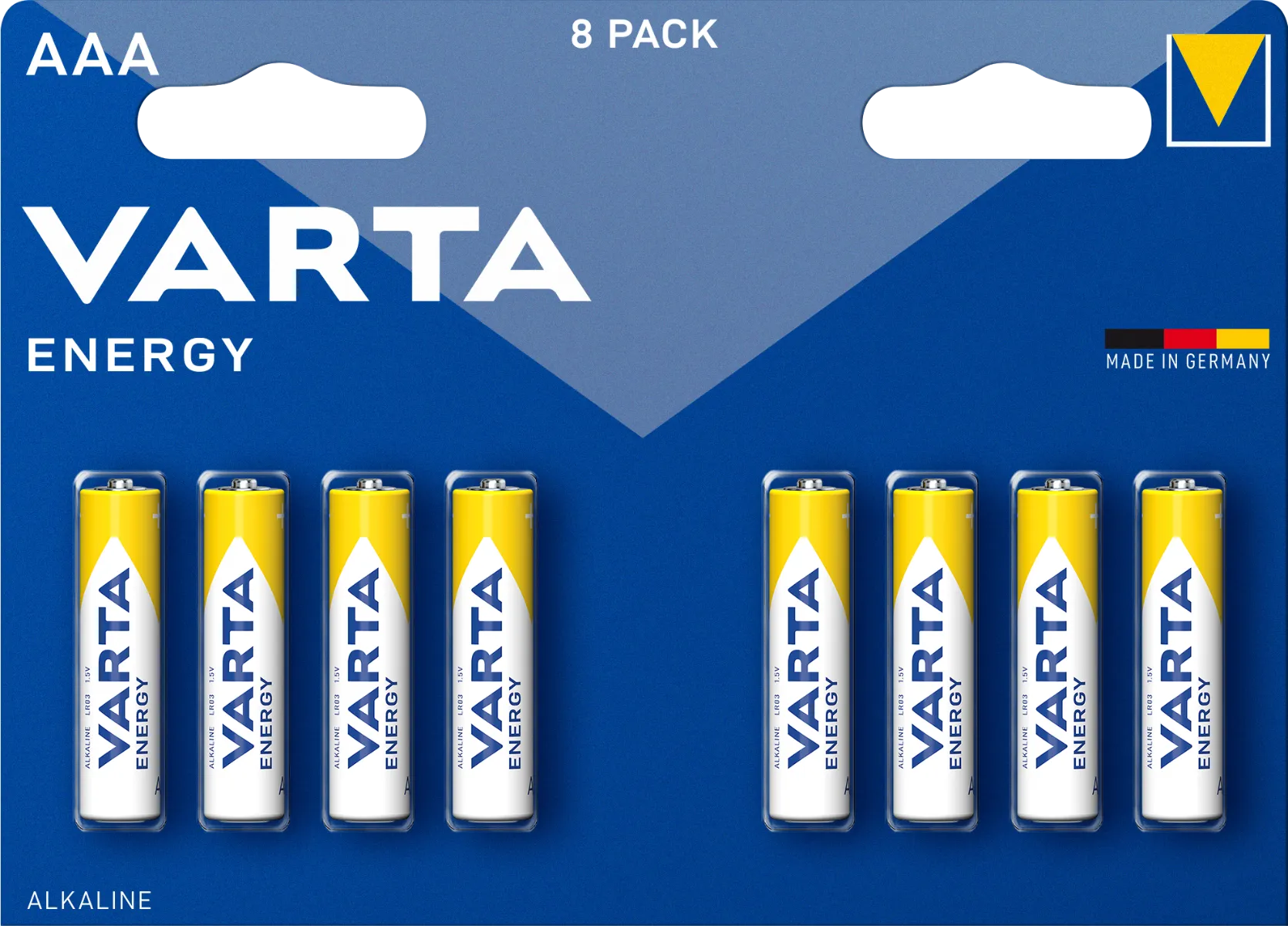 Varta Energy 8 AAA 1×1 ks, alkalická batéria