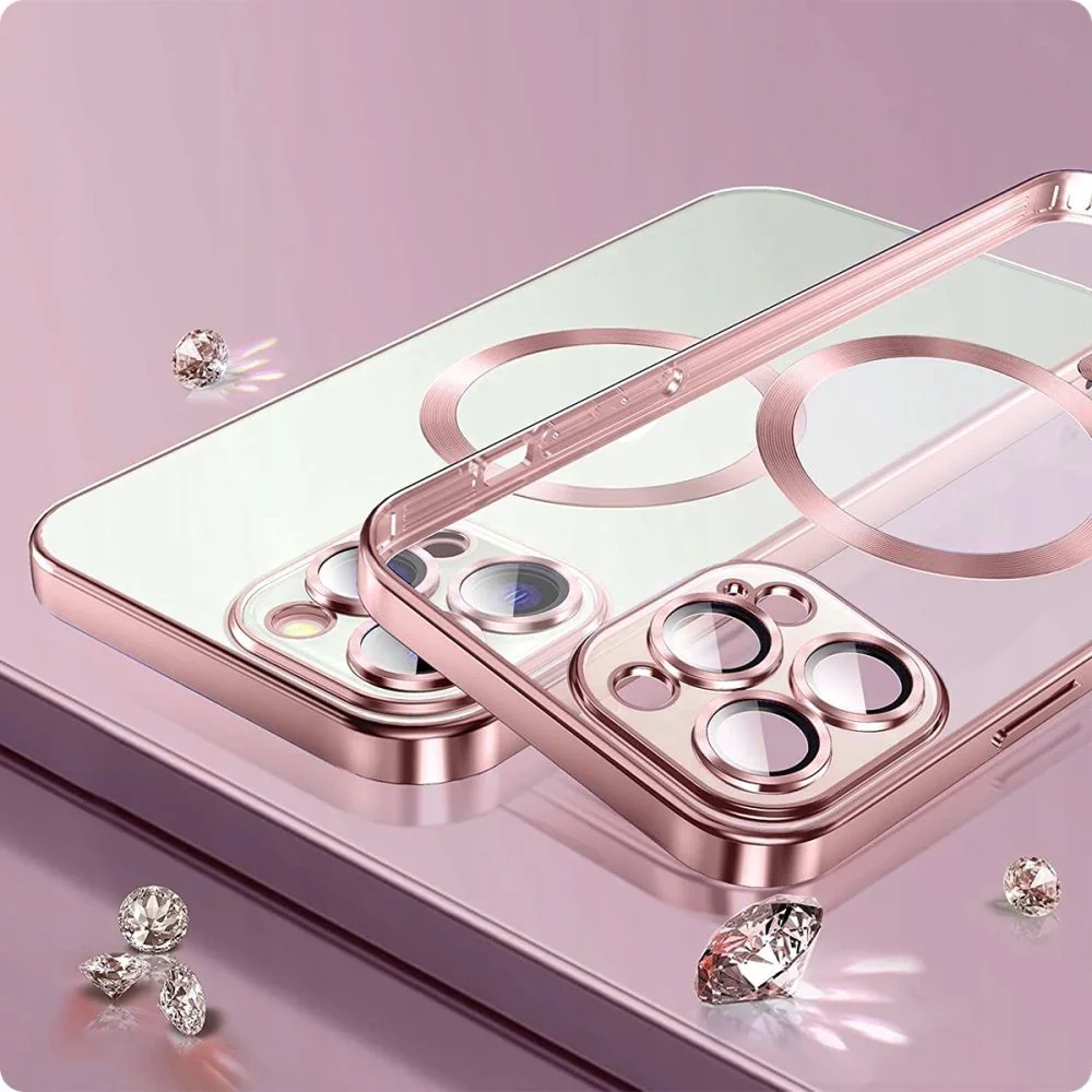 Tech-Protect Magshine MagSafe kryt na iPhone 15 Pro, čierny