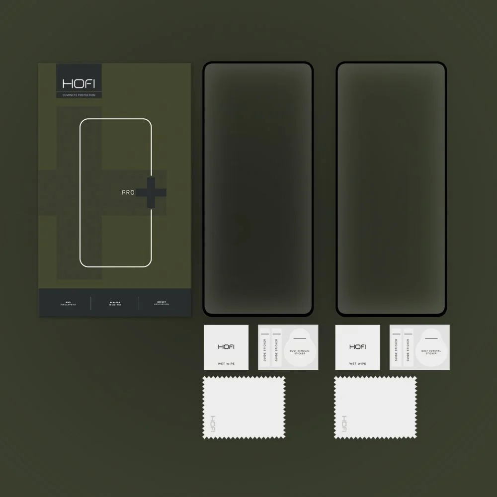 HOFI Glass Pro Full Screen 2x ochranné sklo na Realme C67 4G, čierne
