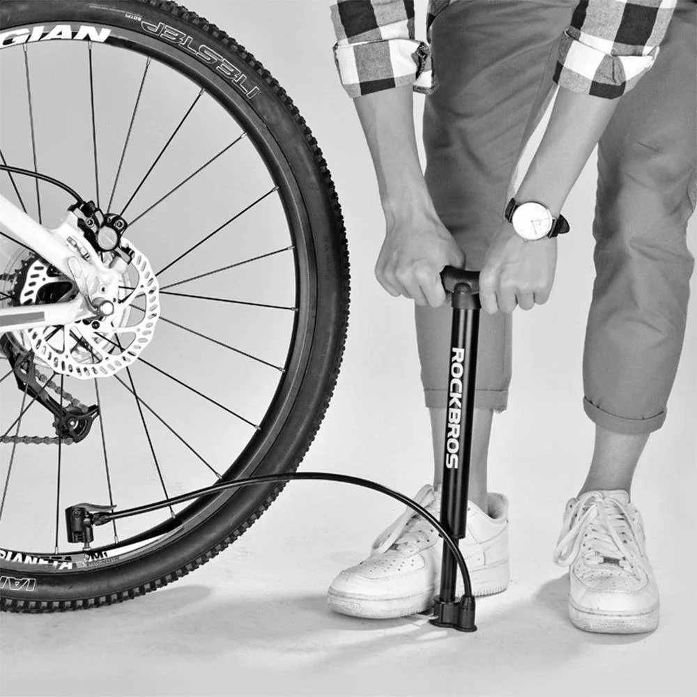 Rockbros A320 pumpa na bicykel, čierna