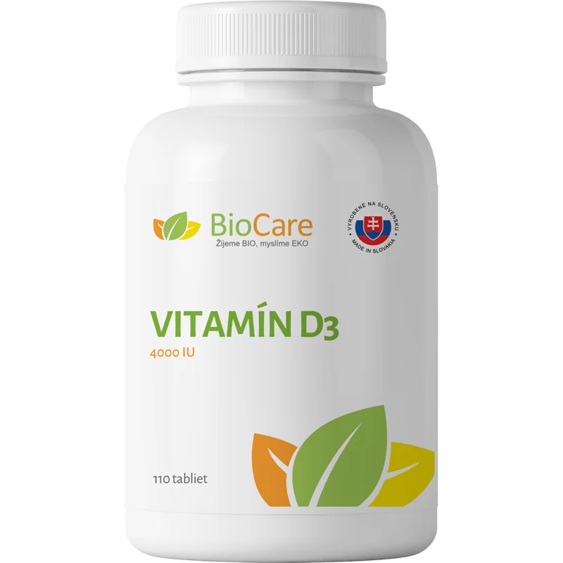 Vitamín D3 4000 IU (3×110 tabliet) Family pack (3×110 tabliet)