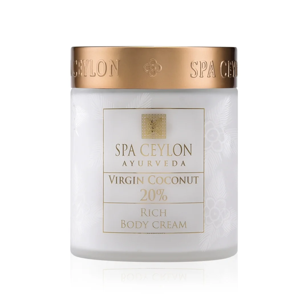 Bohatý telový krém Virgin Coconut 200 g, panenský kokos