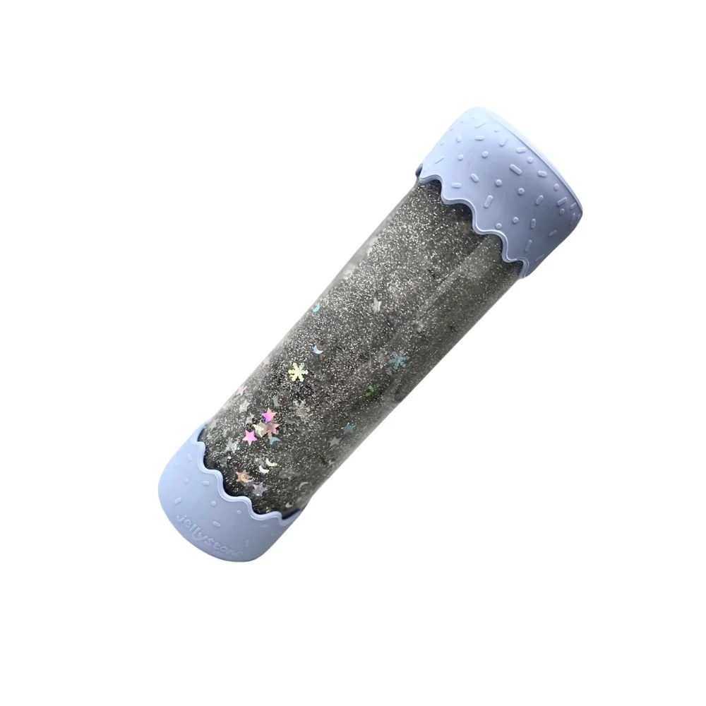 Senzorická fľaša pre bábätká modrá
