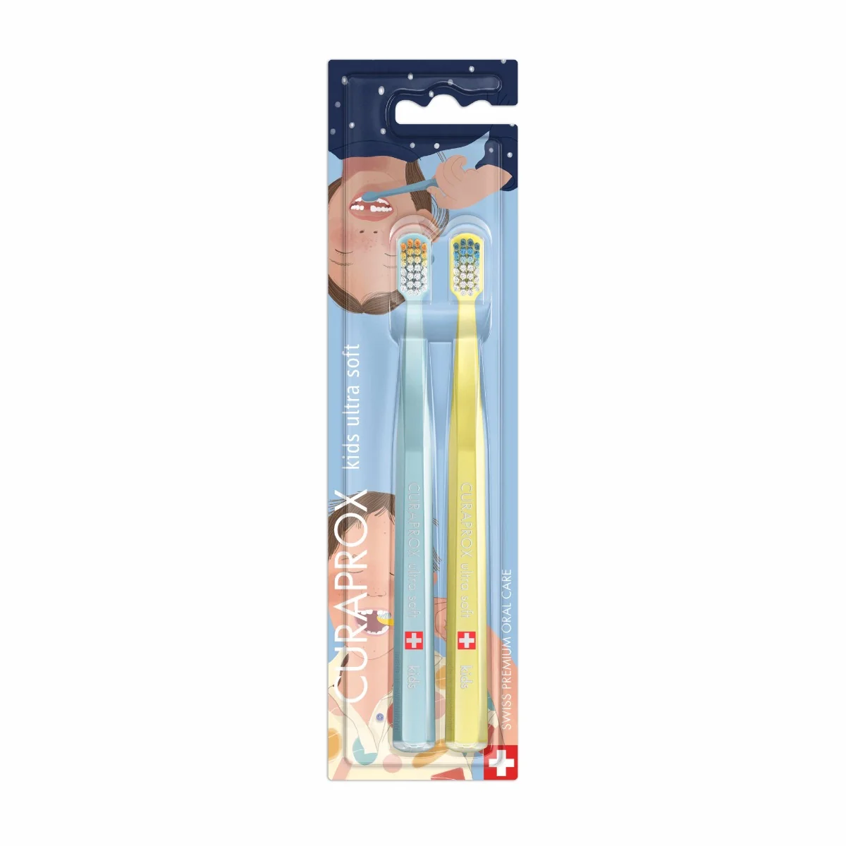 CURAPROX CS 5500 Kids Pyžamová edícia 1×2 ks