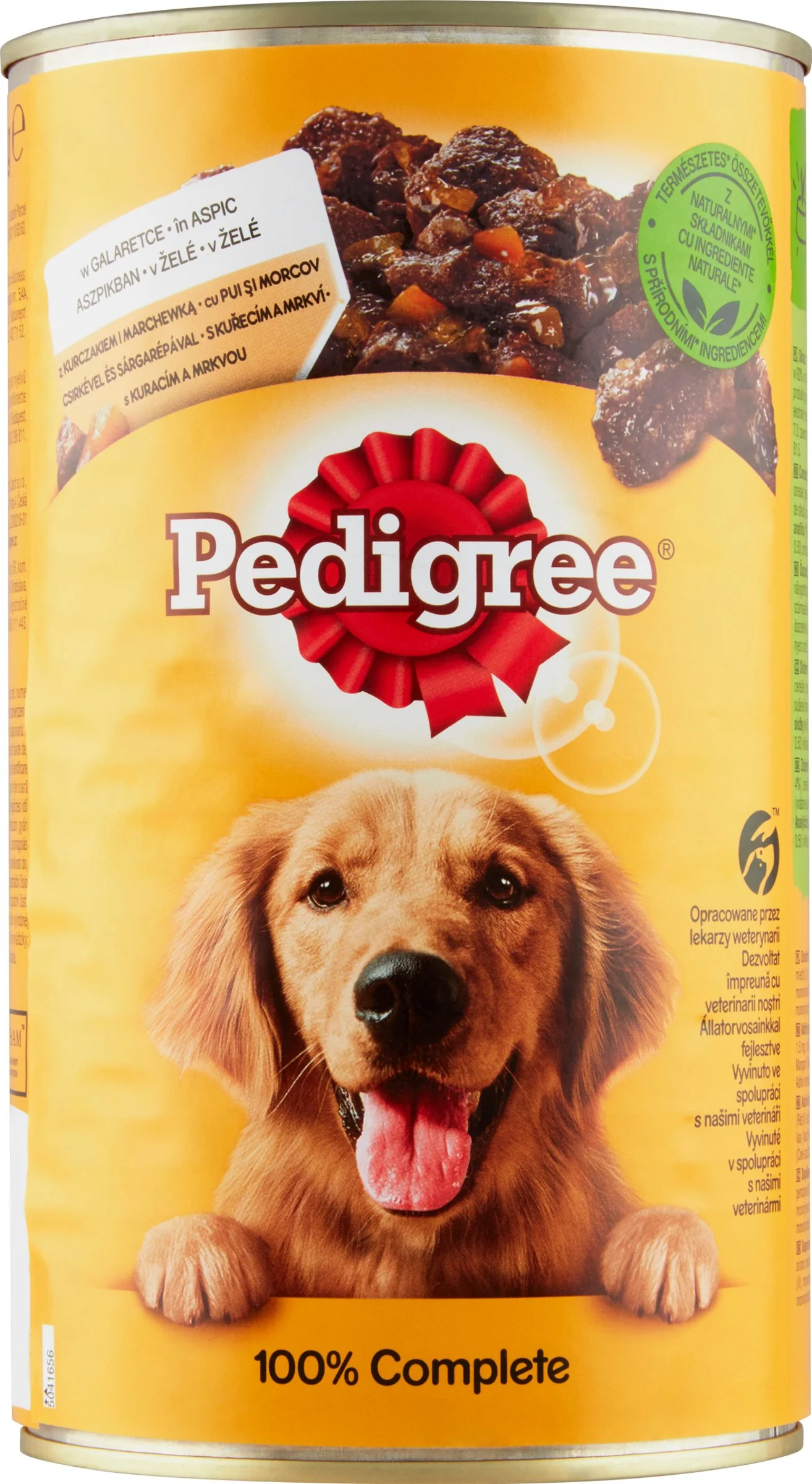 PEDIGREE Konzerva s Kuracím a mrkvou 1200g 1×1200 g, konzerva pre psy