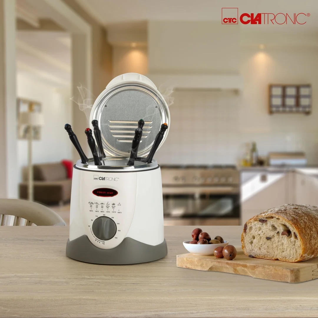 Clatronic FFR 2916 mini fritéza a fondue 2 v 1, 1 l