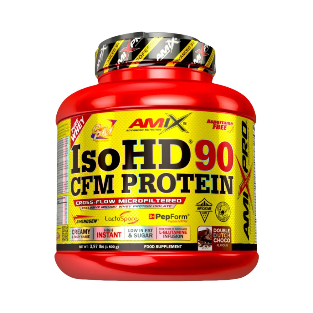Amix IsoHD 90 CFM Protein 1800 g mocca-čokoláda-káva