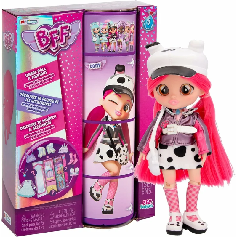 IMC Toys Cry Babies BFF Dotty bábika