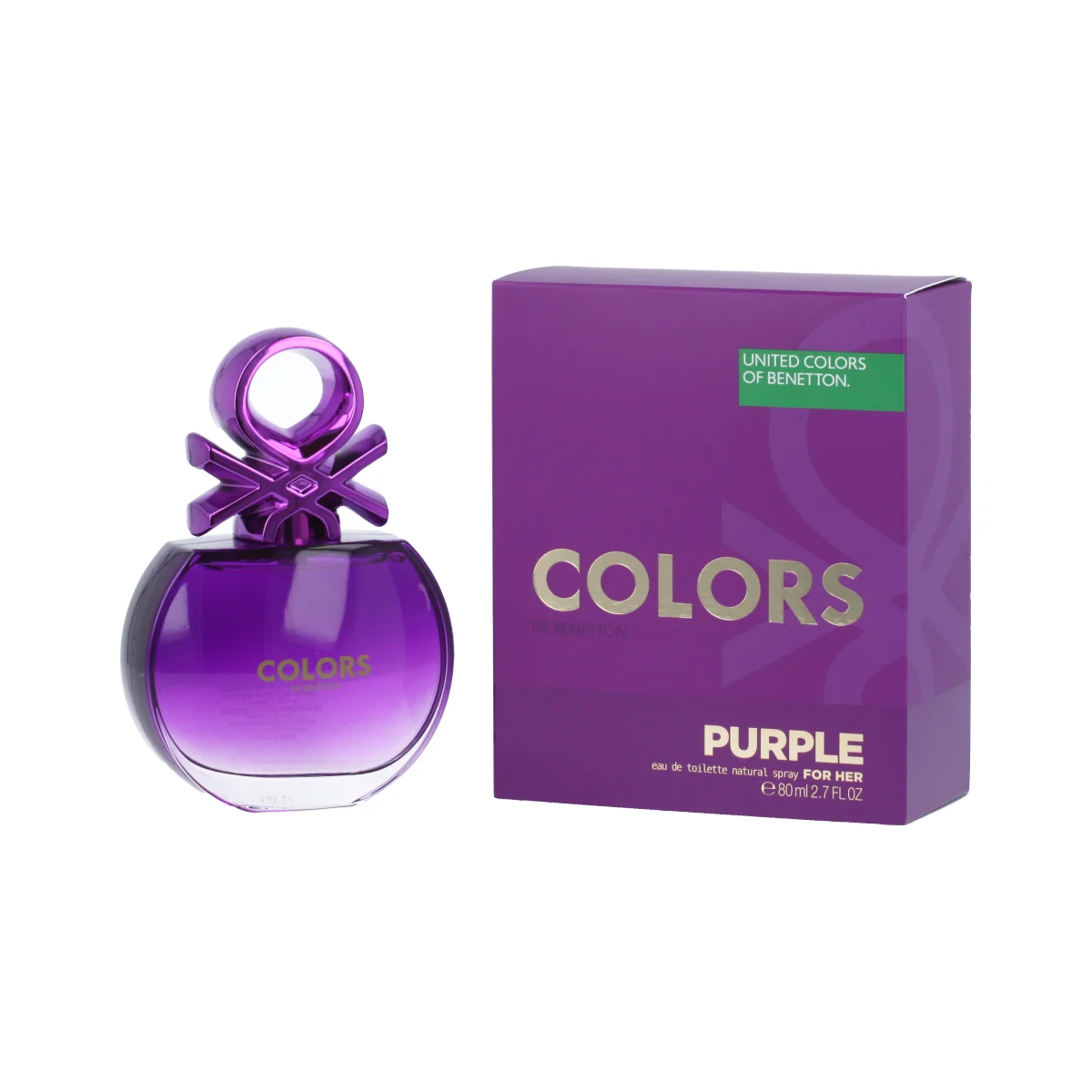 Benetton Colors de Benetton Purple toaletná voda 80 ml pre ženy