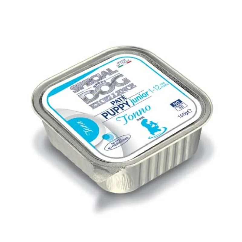 MONGE SPECIAL DOG EXCELLENCE PUPPY & JUNIOR pate tuniak 150g vanička
