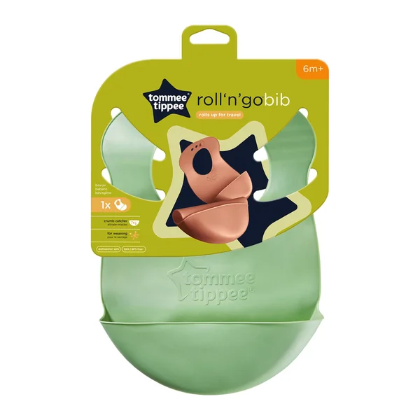 Tommee Tippee detský podbradník, 6m+ 1×1 ks, detský podbradník