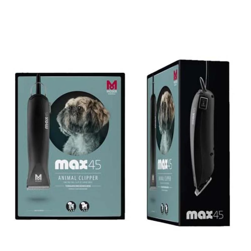 MOSER MAX45 230V 50-60Hz 45W strihací strojček,čepel 1mm
