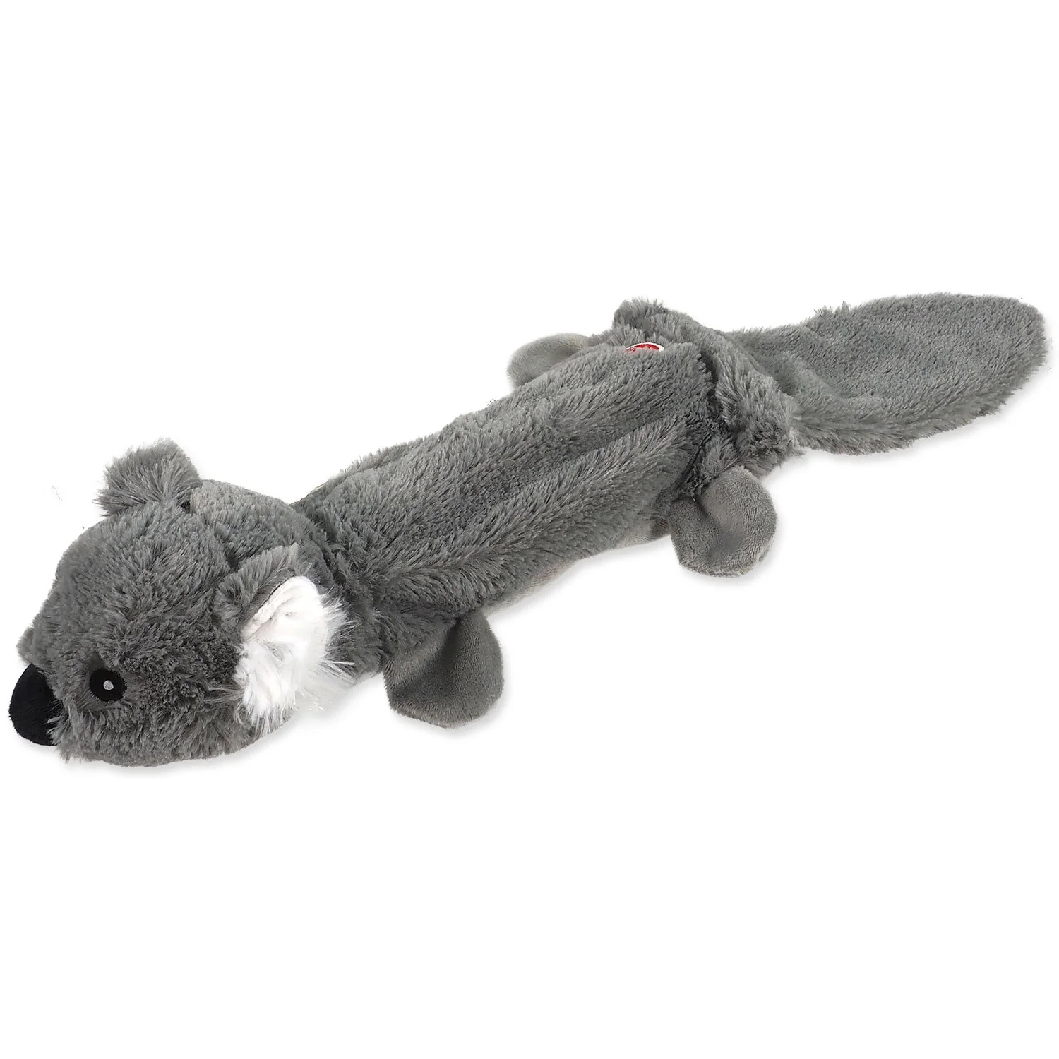 Hračka Dog Fantasy Recycled Toy koala s PET fľašou pískacia so šuštiacim chvostom 50cm