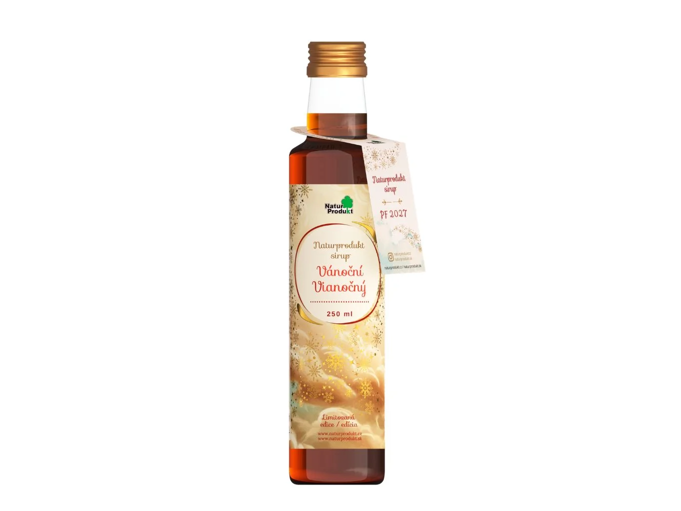 Naturprodukt sirup Vianočný s korením 250 ml