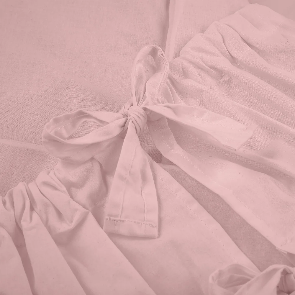 PETITE&MARS Zavinovačka šnurovacia Nurse s pevnou kokosovou vložkou Dusty Pink 75x75 cm 1×1 ks