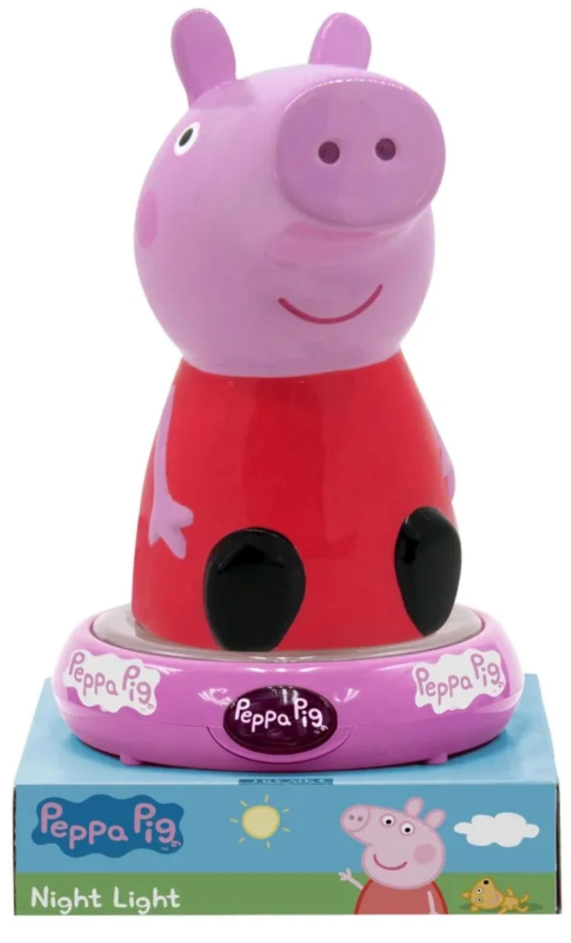 Kids Euroswan 3D nočné svetlo, Peppa Pig