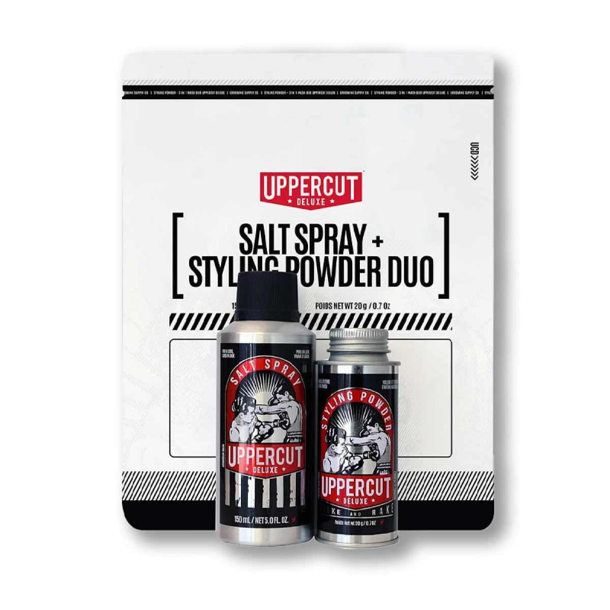 Sada na vlasy Uppercut Deluxe Salt Spray + Styling Powder Duo 150ml+20g