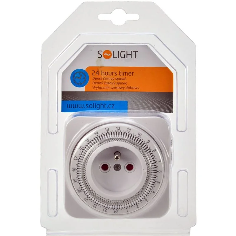 Hodiny spínacie mechanické 24h DT06