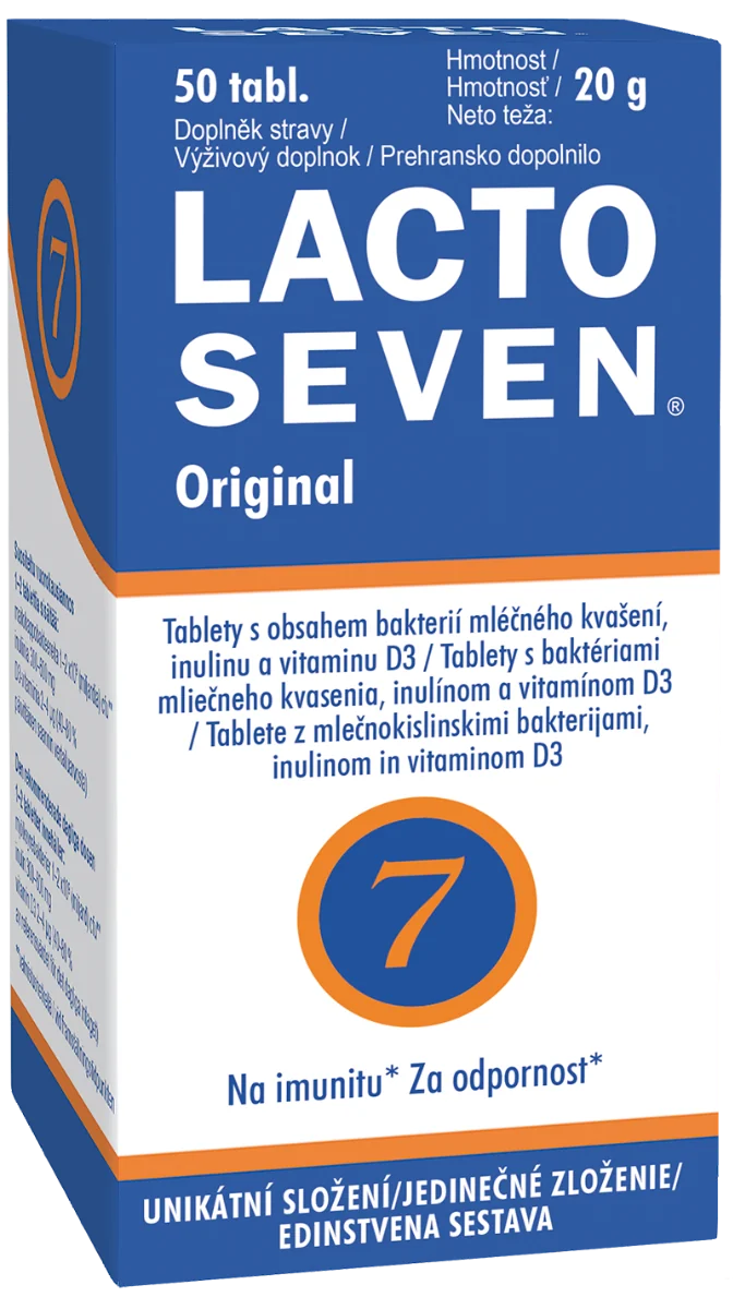 Vitabalans LACTOSEVEN 1×50 tbl, výživový doplnok