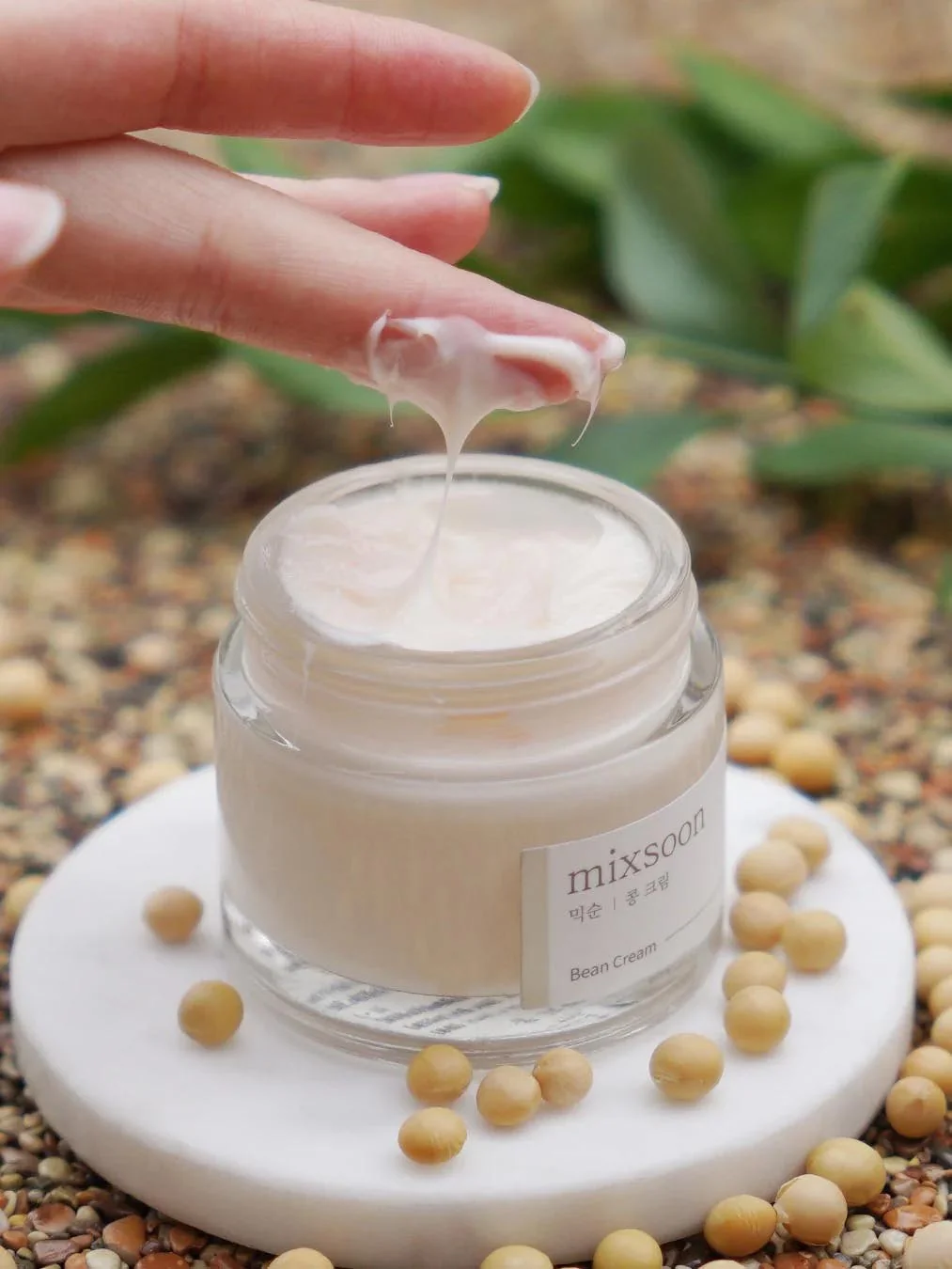 Mixsoon Bean Cream silný hydratačný krém s fermentovanými sójovými bôbmi 50 ml