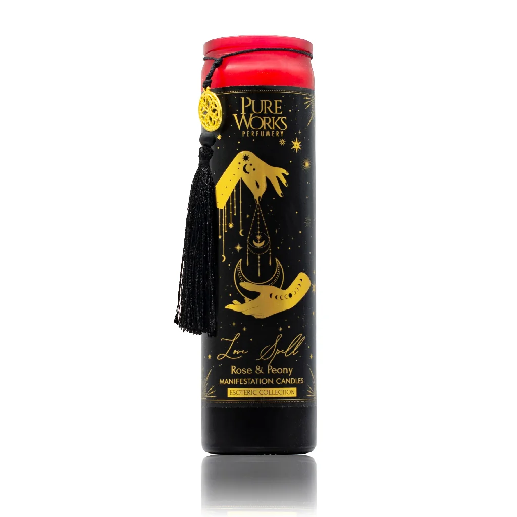 Song of India Organická svieca Ruža&Pivónia 350 g