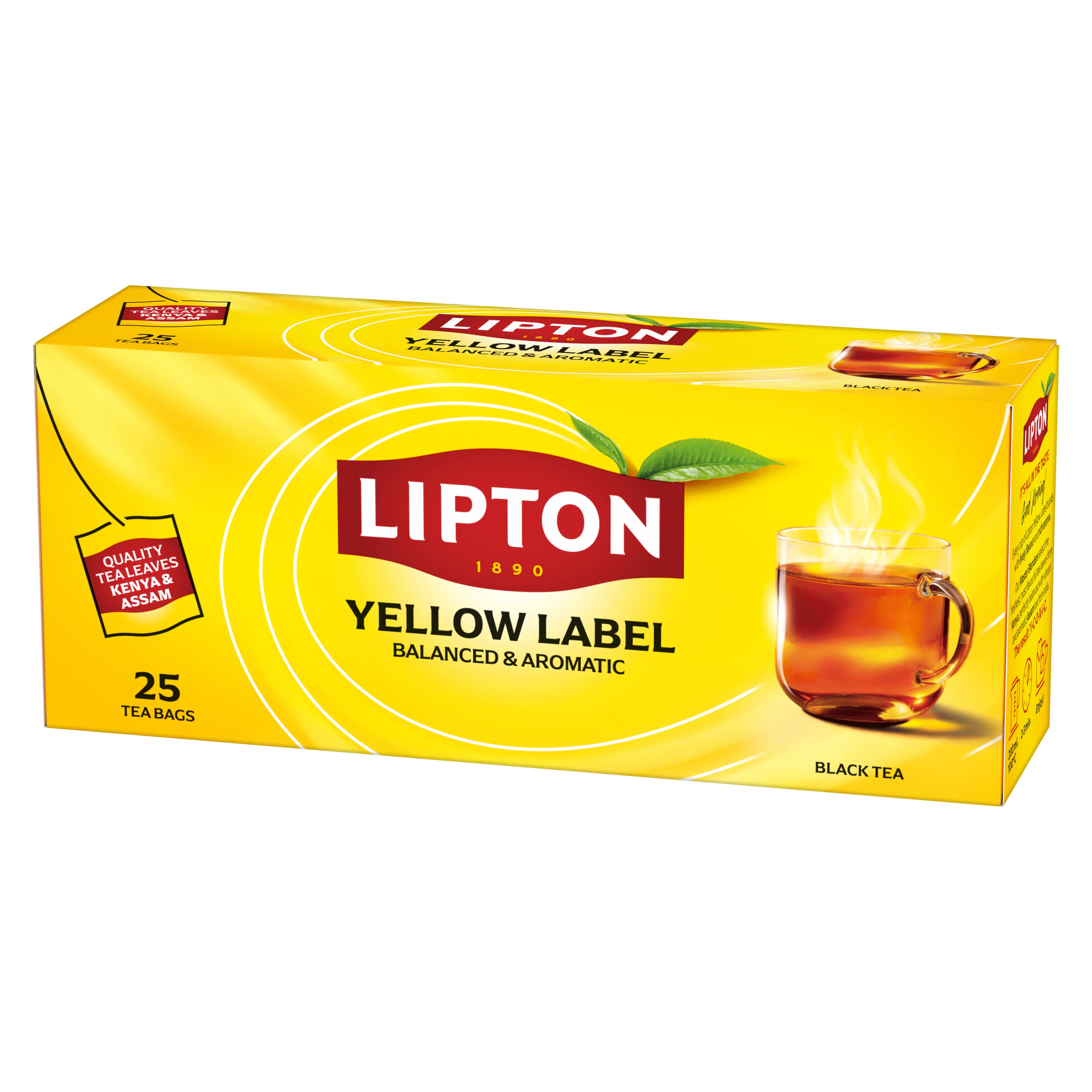 Lipton Yellow Label 25 sáčkov x2g NEW 50 g