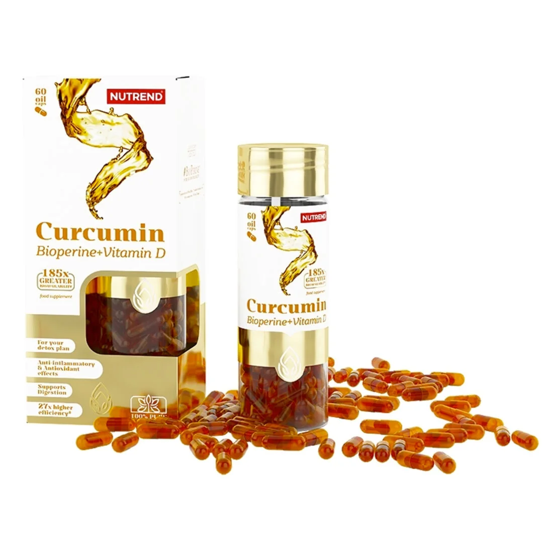 CURCUMIN + BIOPERINE + VITAMIN D 60 kapsúl