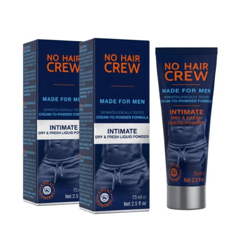 DUOSET NO HAIR CREW INTIMATE Tekutý púder na telo a intímne partie