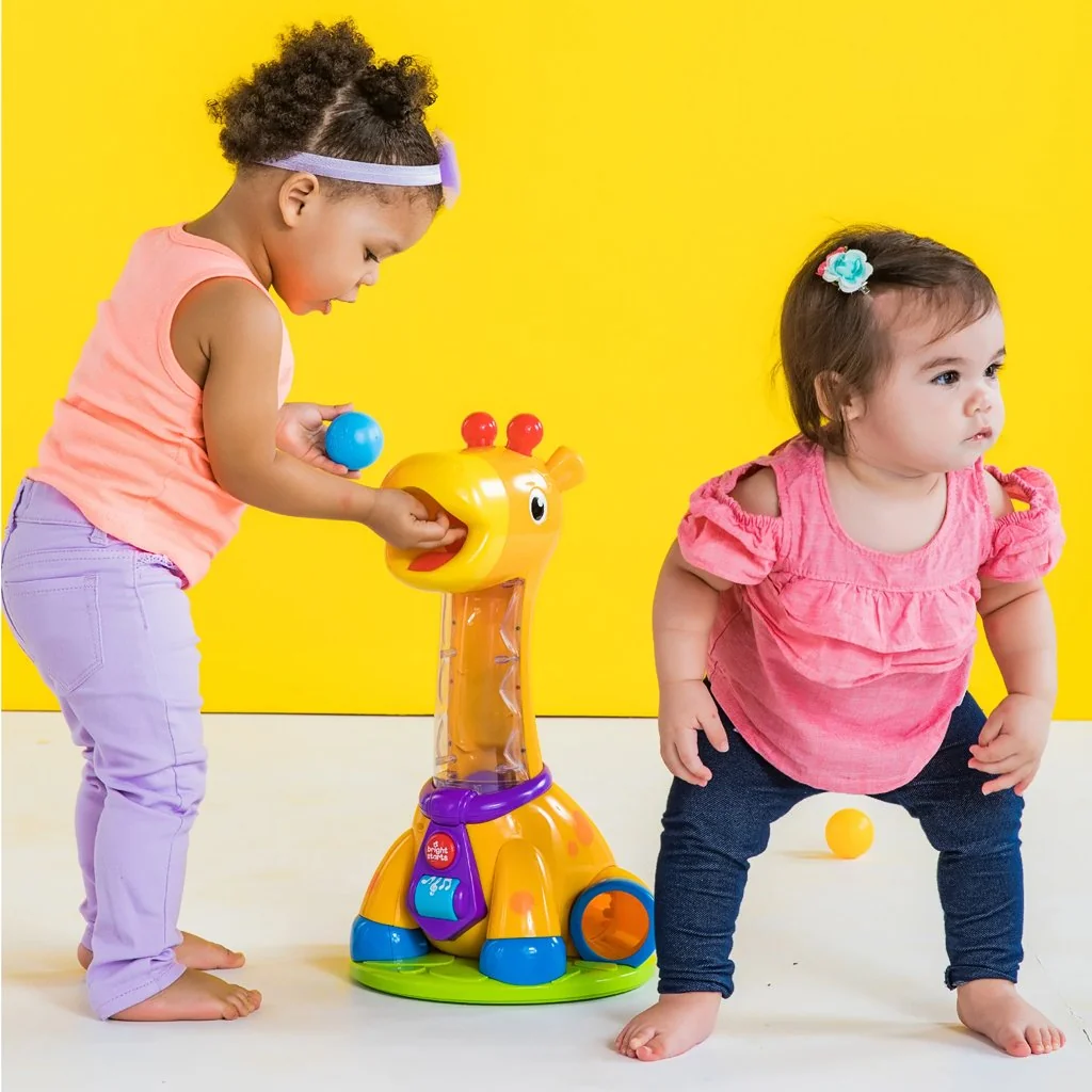 Hračka hudobná žirafa Spin & Giggle™ 12m+ 