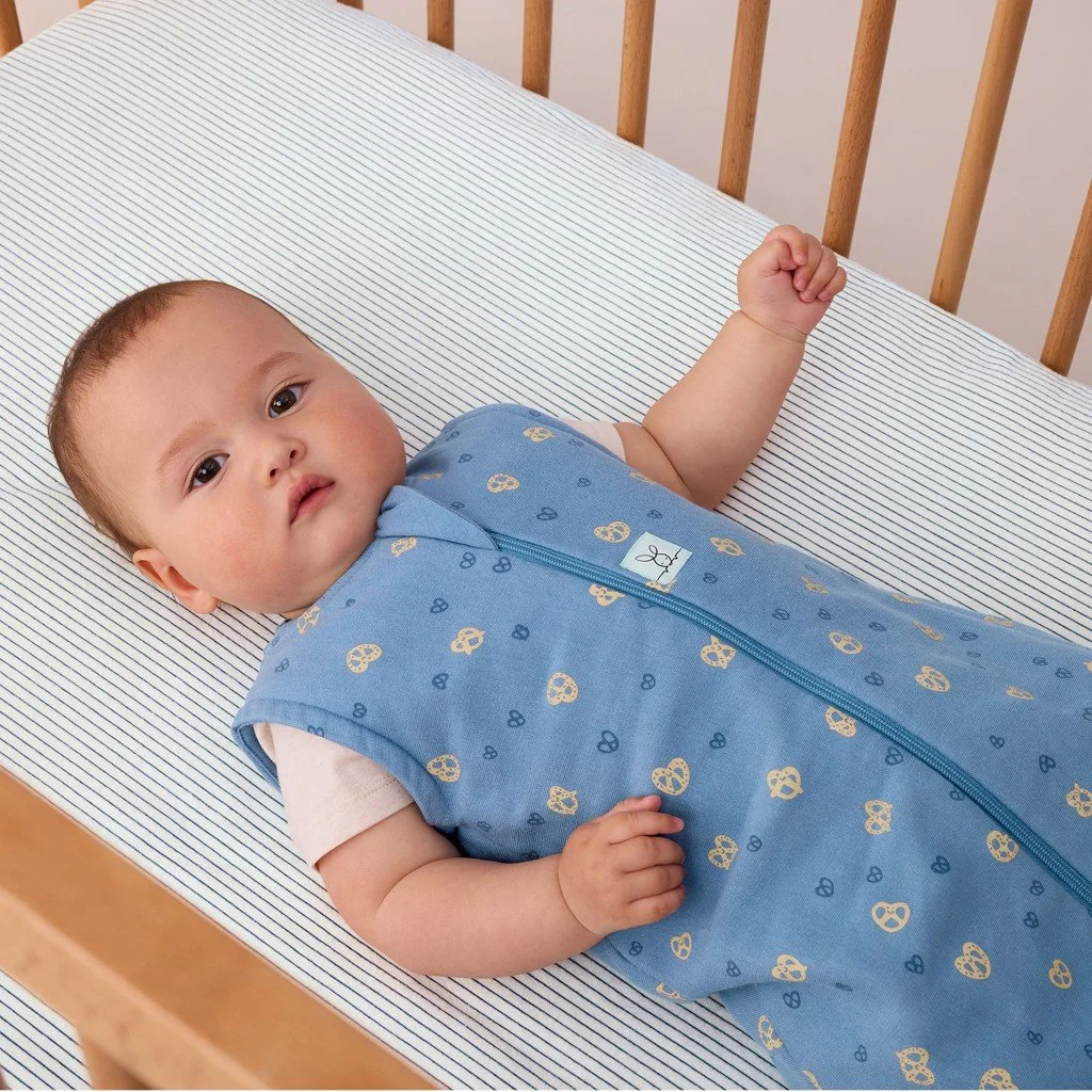 Vak na spanie organická bavlna Jersey Petite Pretzel 8-24 m, 8-14 kg, 0,2 tog