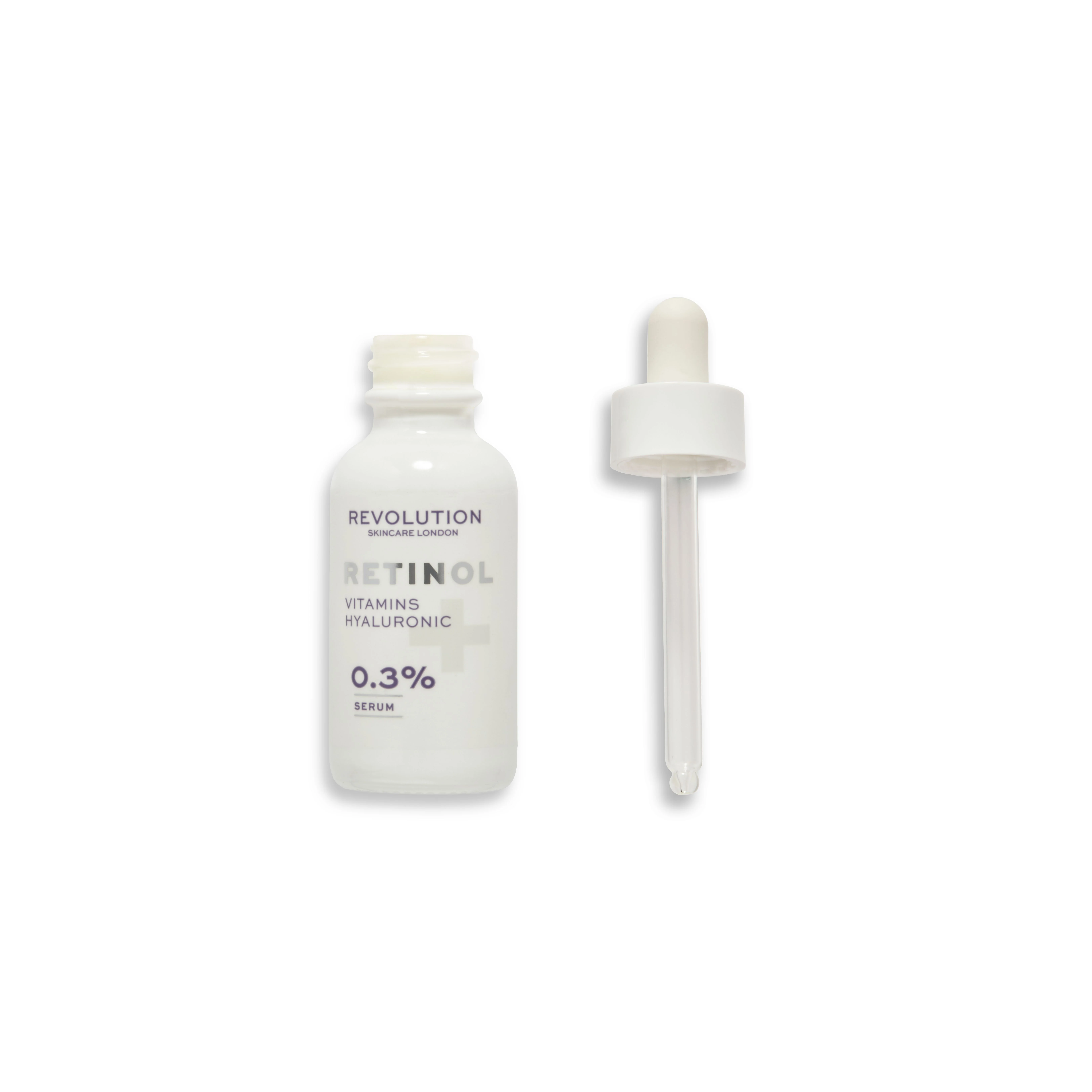 Revolution Skincare 0.3% Retinol with Vitamins & Hyaluronic Acid sérum 1×30 ml, retinolové sérum