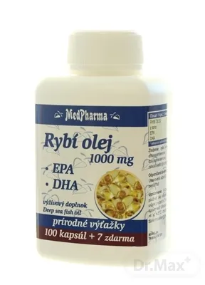 MedPharma RYBÍ OLEJ 1000 mg - EPA, DHA
