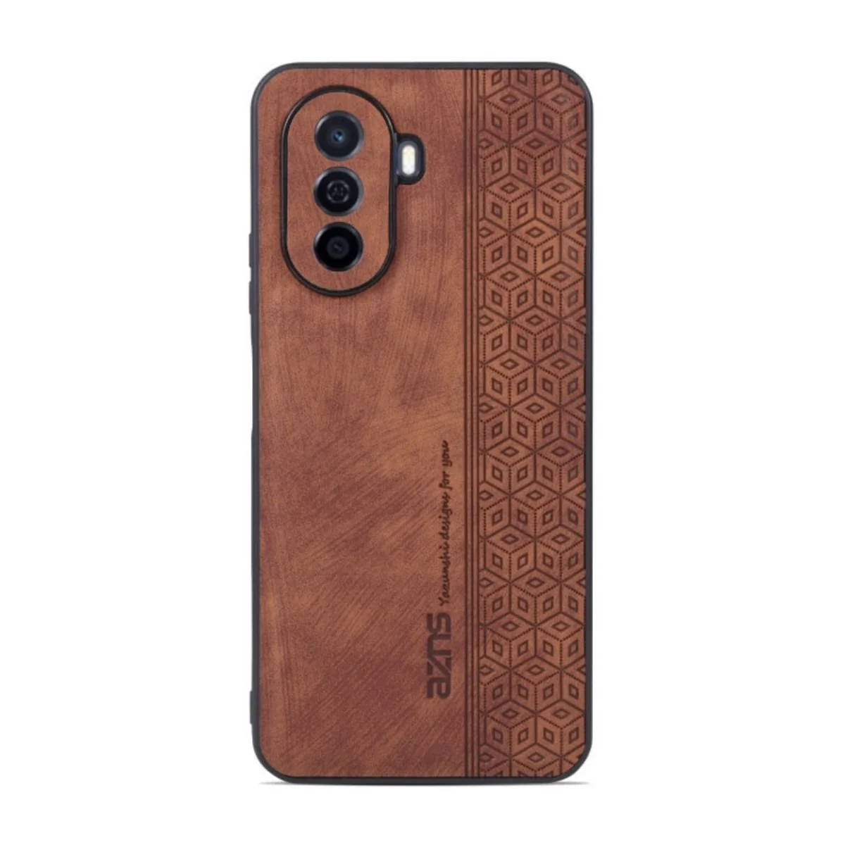 Puzdro Embossed Case pre Huawei Nova Y70 - Modrá