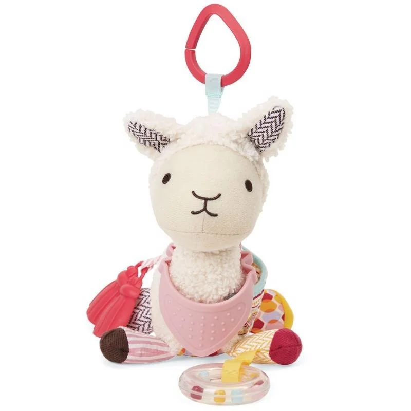 Hračka na C krúžku aktívna Bandana Buddies Lama 0m+