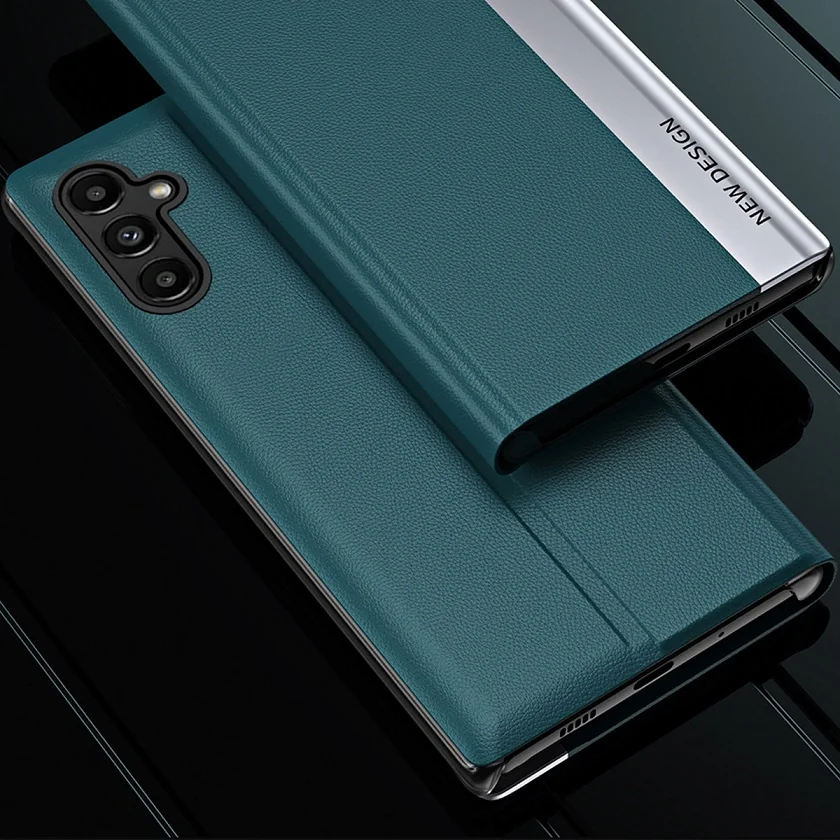 MG Sleep Case Pro knižkové puzdro na Samsung Galaxy S23 Plus, modré