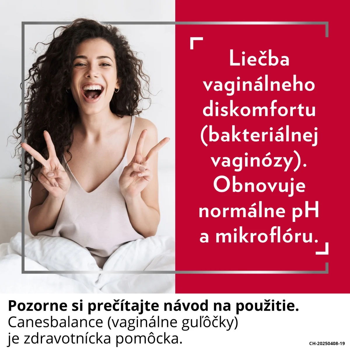 Canesbalance (vaginálne guľôčky) 1×7 ks, vaginálne guľôčky určené na liečbu príznakov bakteriálnej vaginózy