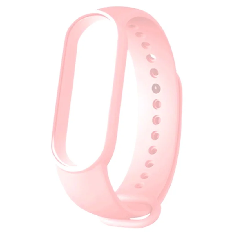 BStrap Silicone remienok na Xiaomi Mi Band 5/6/7 sand pink