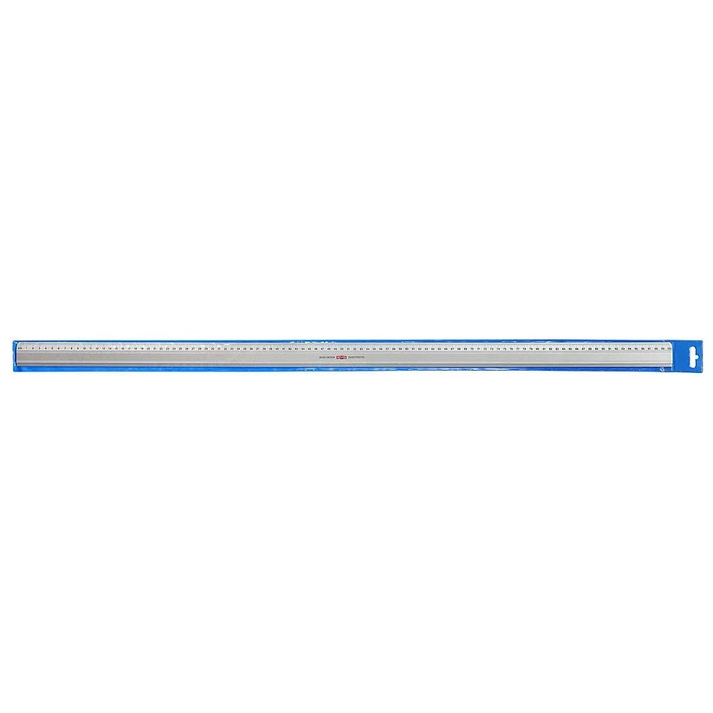 Kovové pravítko 100 cm strieborné