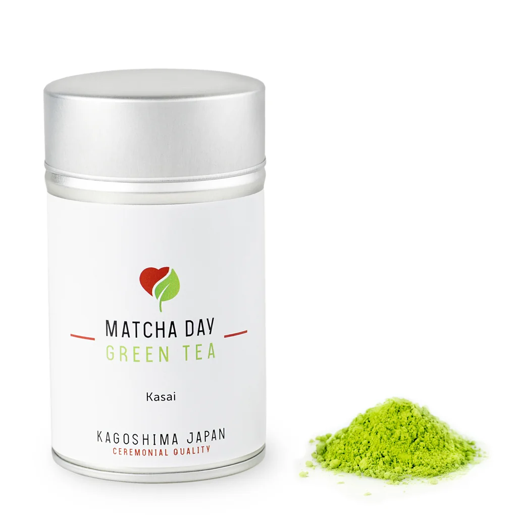 MatchaDay - Matcha čaj Kasai 30g 30g plechovka matcha čaj, prémiová kvalita