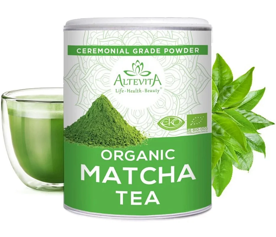 Matcha zelený čaj BIO 100g dóza