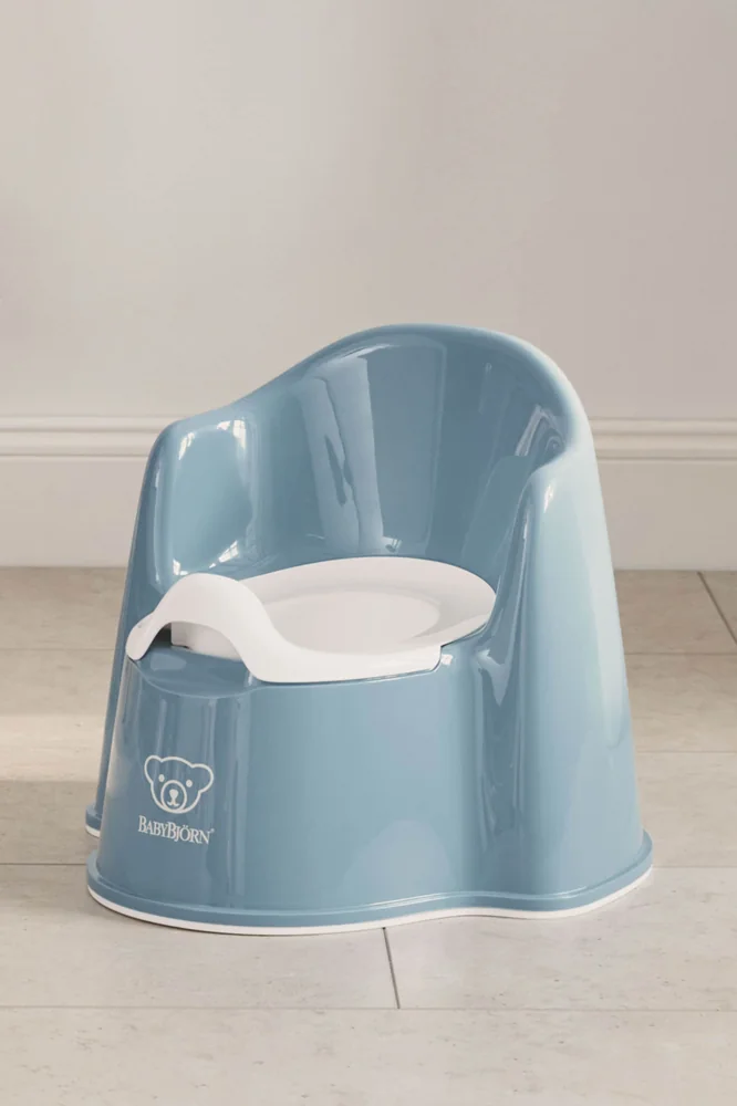 BABYBJÖRN Nočník kreslieko Deep Blue/White 1×1 ks