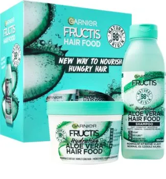 Garnier Fructis Hair Food Aloe Vera šampón a maska darčekový set