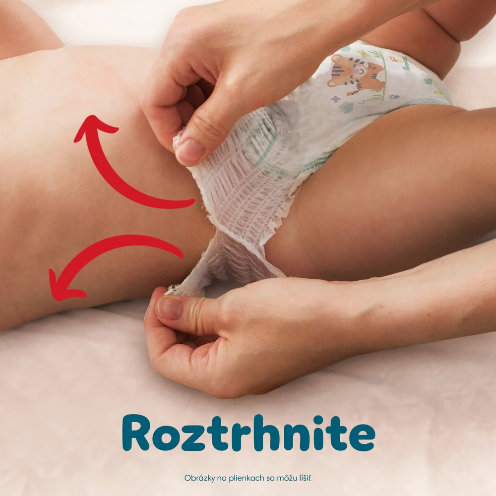 Pampers Active Baby plienkové nohavičky, veľkosť 6, 13kg-19kg 120 ks