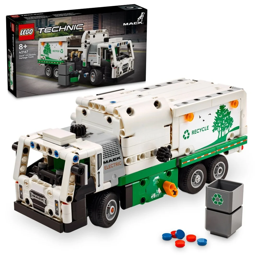 LEGO® Technic™ 42167 Smetiarske auto Mack® LR Electric