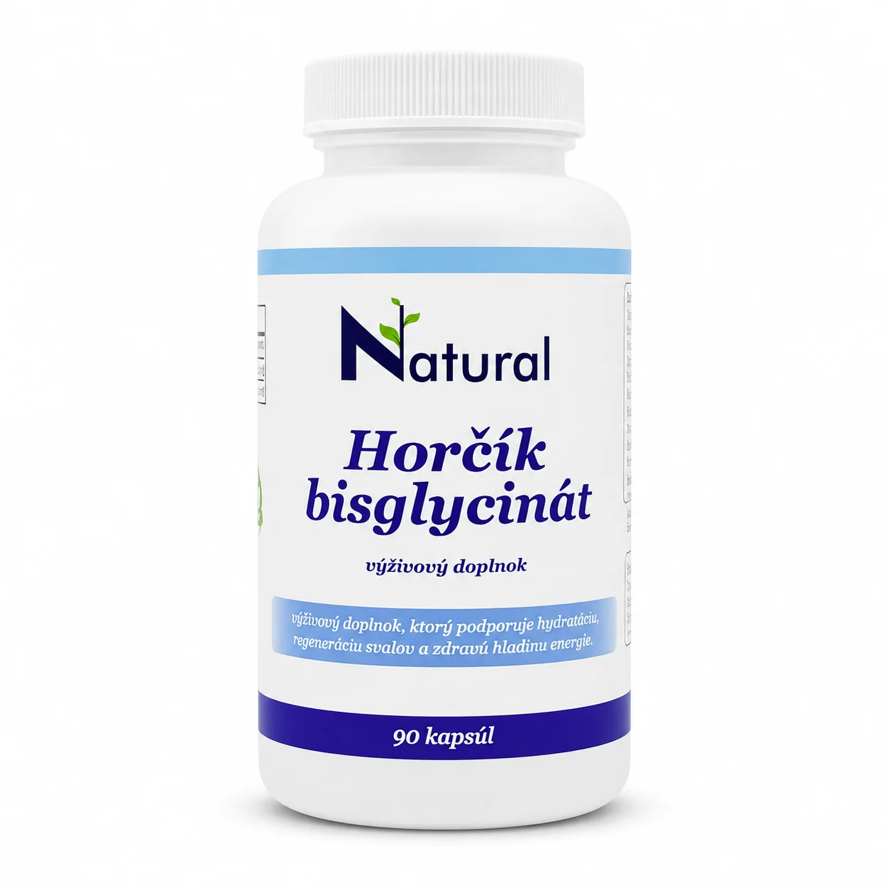 Horčík - Bisglycinát horečnatý - 90 kapsúl