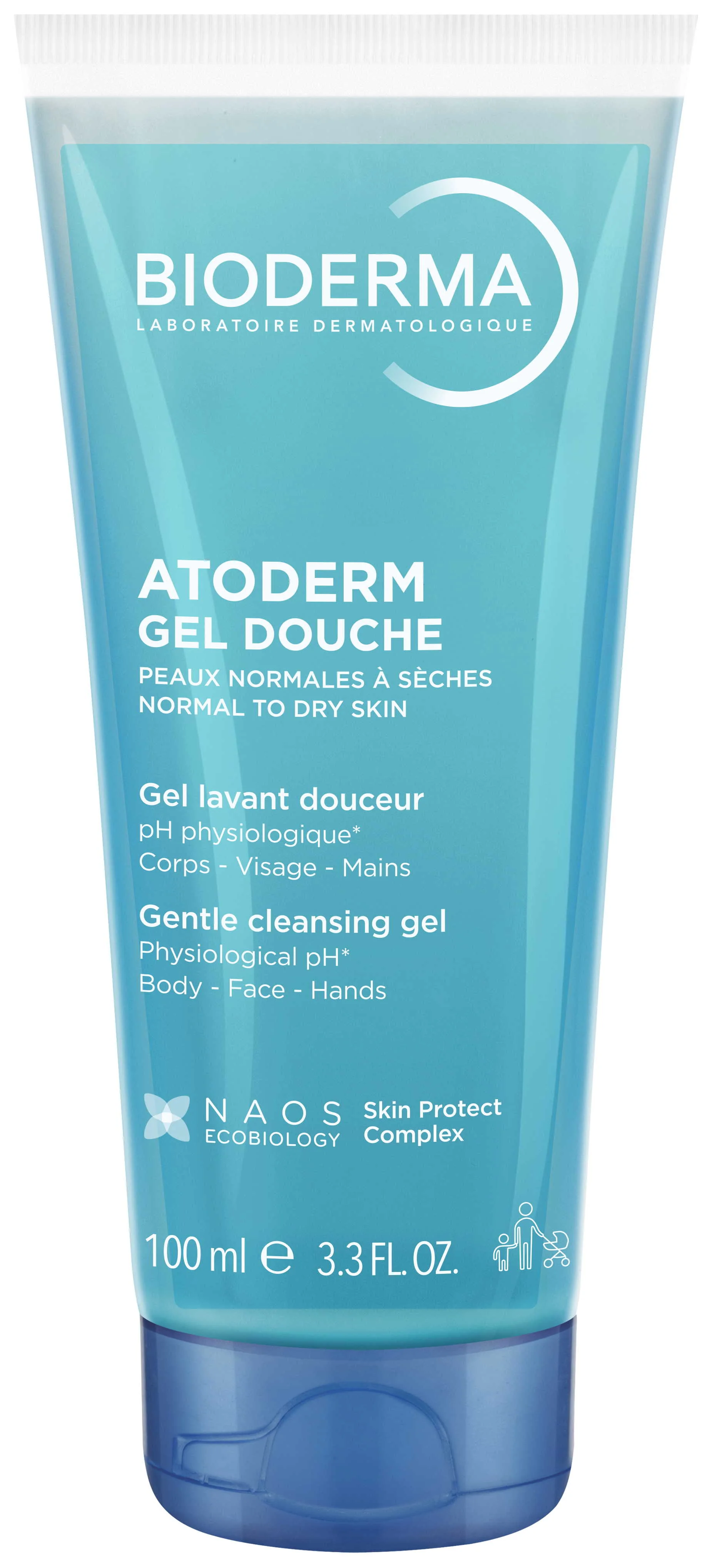 BIODERMA Atoderm Sprchový gél pre normálnu a suchú pokožku 100 ml