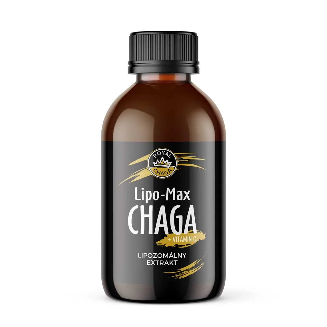 Royal Chaga- Čaga LIPO MAX s vitamínom C 1×200 ml, výživový doplnok