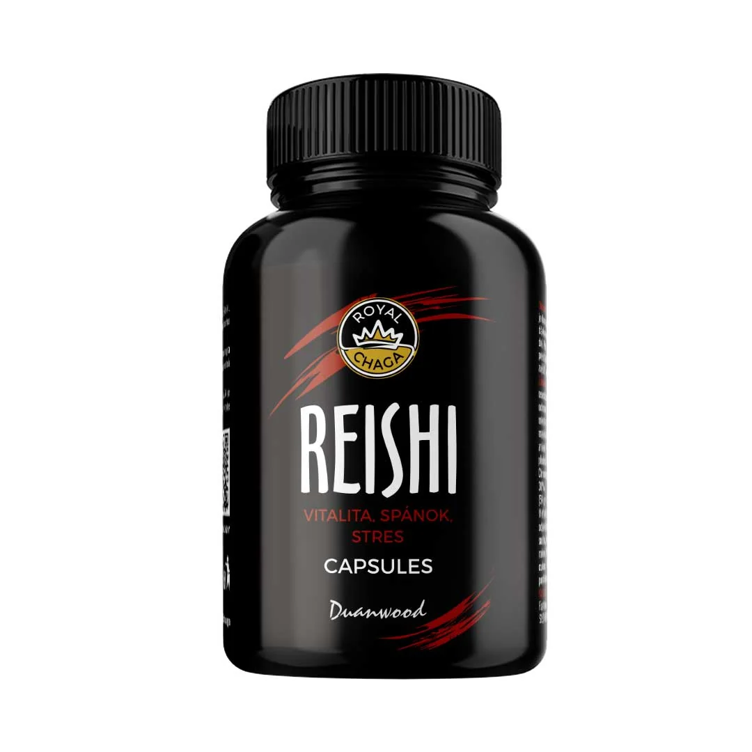 Royal Chaga Kapsule s Extraktom z Reishi 1×49,5g, výživový doplnok