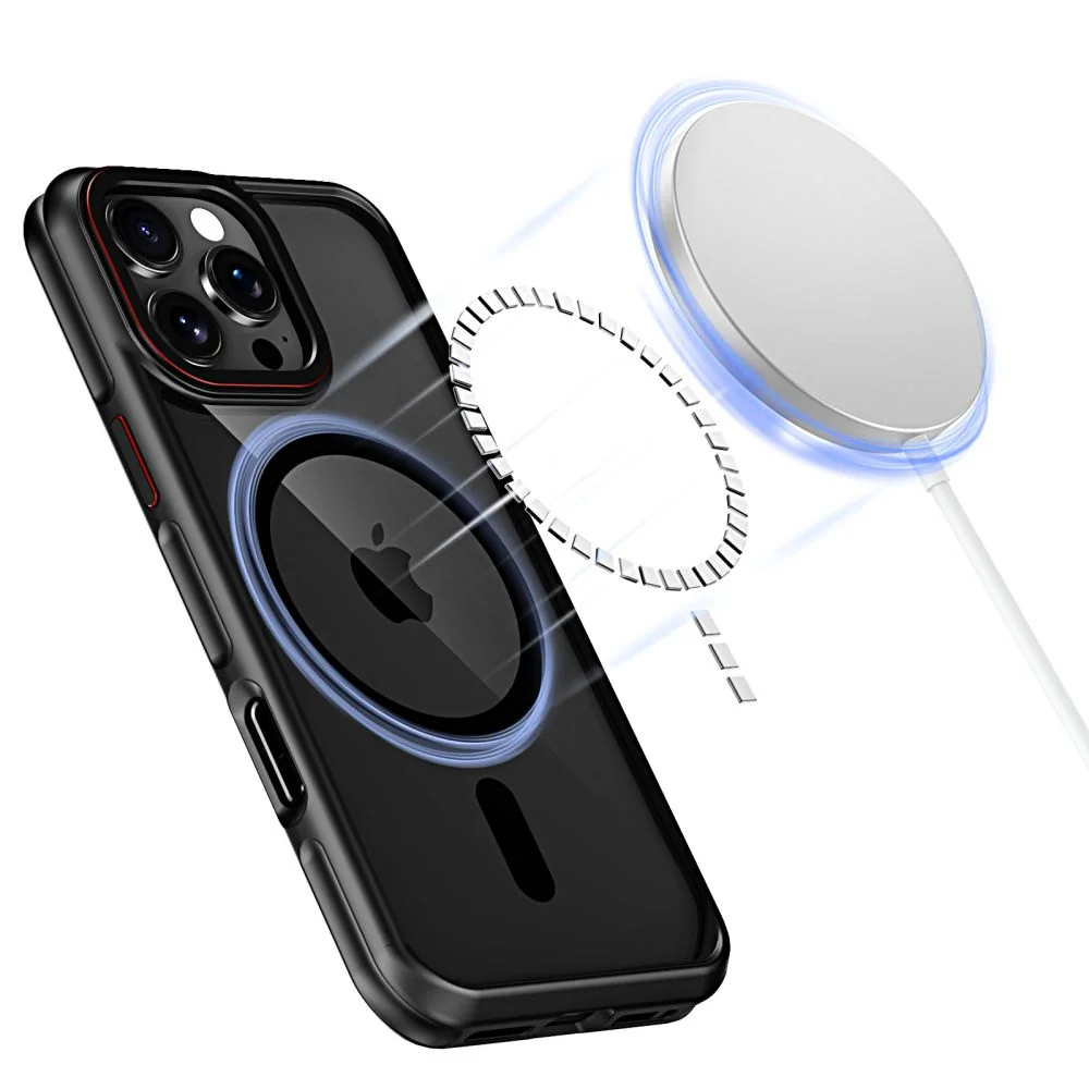 Tech-Protect Hybrid MagSafe kryt na iPhone 16 Pro Max, čierny